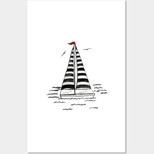 Gone Sailing Posters and Art